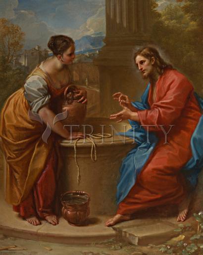 Christ and Woman of Samaria - Giclee Print