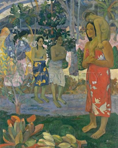 Ia Orana Maria 'Hail Mary' in Tahitian - Giclee Print