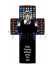 Giclée Print - Teresa of Calcutta Cross by D. Paulos