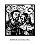 Giclée Print - Sts. Benedict and Scholastica by J. Lonneman