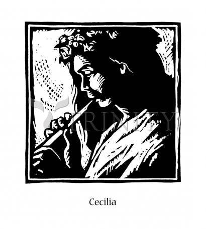 St. Cecilia - Giclee Print