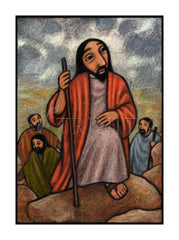 Giclée Print - Lent, 2nd Sunday - Climbing Mount Tabor by J. Lonneman