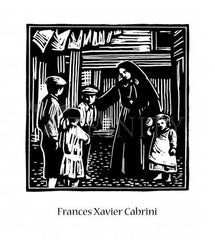 Giclée Print - St. Frances Cabrini by J. Lonneman