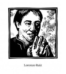 Giclée Print - St. Lorenzo Ruiz by J. Lonneman