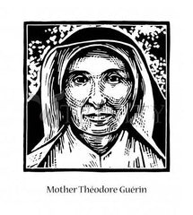 Giclée Print - St. Mother Théodore Guérin by J. Lonneman