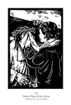 Giclée Print - Women's Stations of the Cross 06 - St. Veronica Wipes the Face of Jesus by J. Lonneman