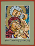 Giclée Print - Christmas Holy Family by L. Williams