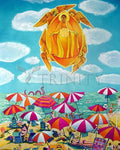 Giclée Print - Mary, Assumption Over Bethany by M. McGrath