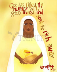 Giclée Print - Mary's Song - Fill the Hungry by Br. M. McGrath