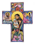Giclée Print - Holy Family Cross by M. McGrath