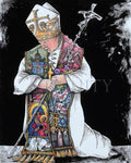 Giclée Print - St. John Paul II Kneeling by M. McGrath