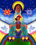 Giclée Print - Lakota Tipi Madonna by M. McGrath