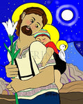 Giclée Print - Resting on the Flight to Egypt by M. McGrath
