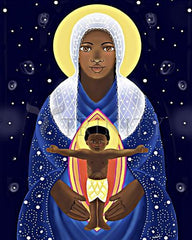 Giclée Print - Mary, Seat of Wisdom by Br. M. McGrath