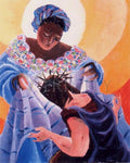 Giclée Print - St. Veronica Wipes the Face of Jesus: 6th Station by M. McGrath
