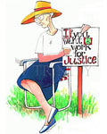 Giclée Print - Work for Justice by M. McGrath