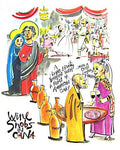 Giclée Print - Wine Snobs in Cana by M. McGrath