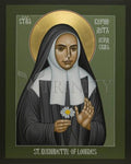 Giclée Print - St. Bernadette of Lourdes by R. Lentz