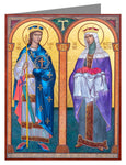 Note Card - Sts. Elizabeth and Louis by R. Gerwing