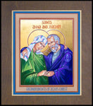 Wood Plaque Premium - Grandparents of Jesus by R. Gerwing