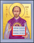 Wood Plaque - St. Ignatius Loyola by R. Gerwing