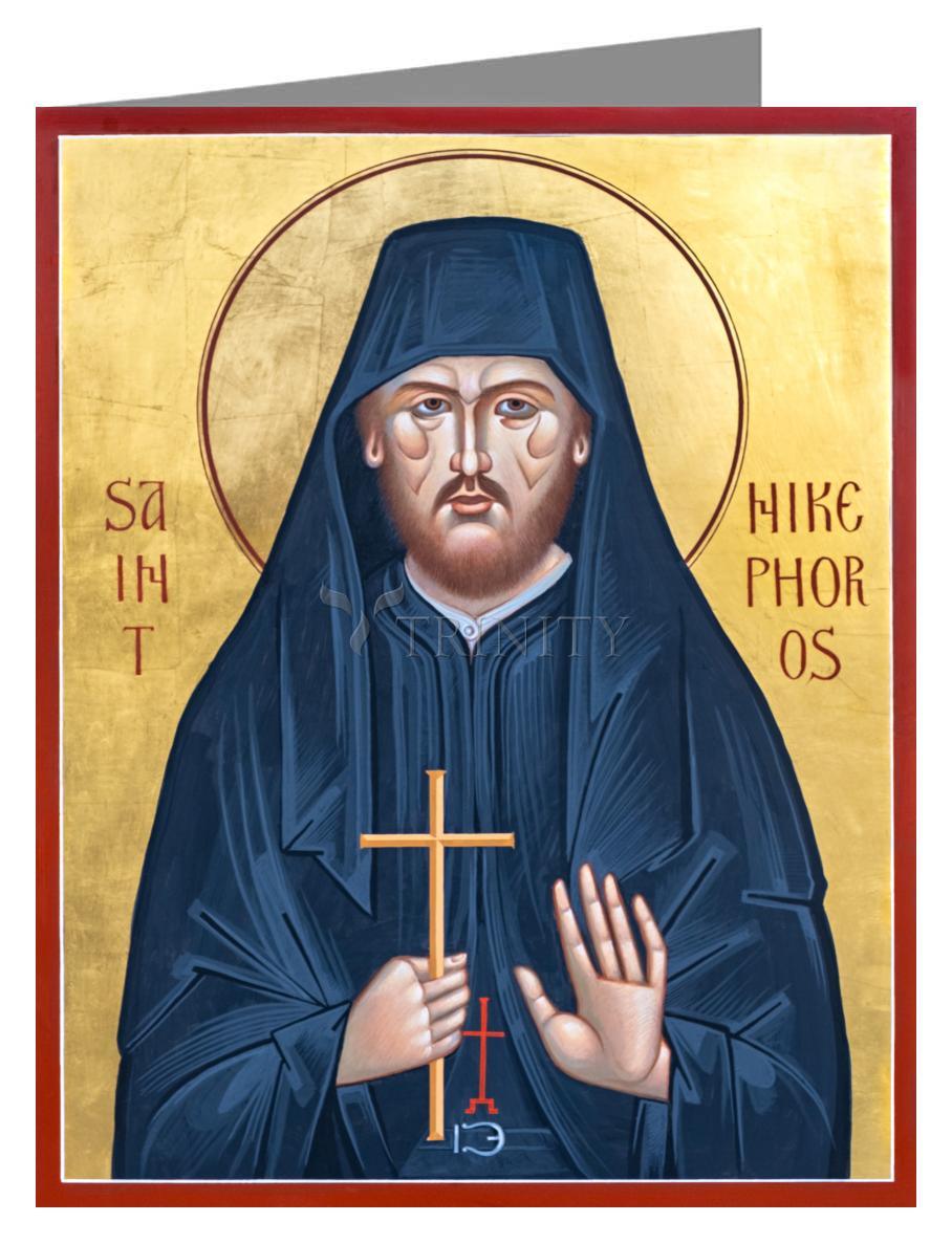St. Nikephoros - Note Card Custom Text