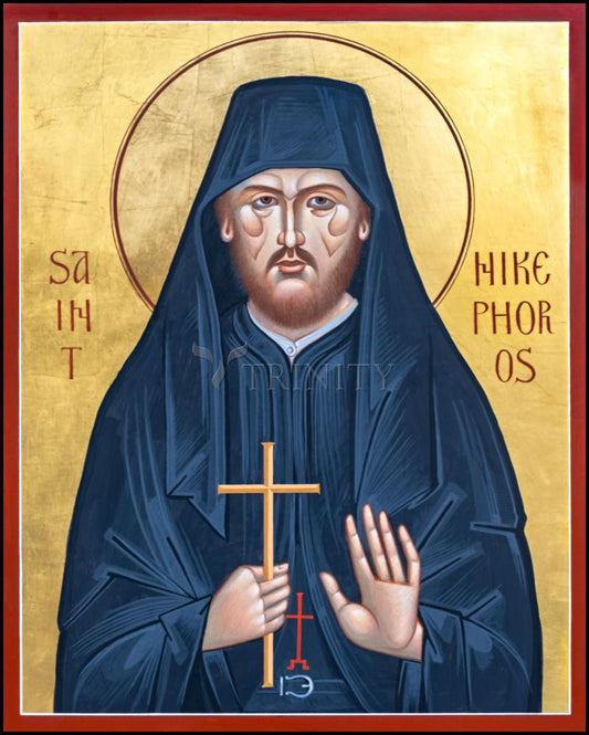 St. Nikephoros - Wood Plaque