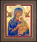 Wood Plaque Premium - Our Lady of Perpetual Help by R. Gerwing