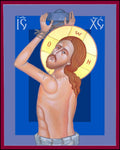Wood Plaque - Scourging of Christ by R. Gerwing