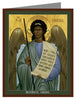 St. Gabriel Archangel - Note Card by Br. Robert Lentz, OFM - Trinity Stores