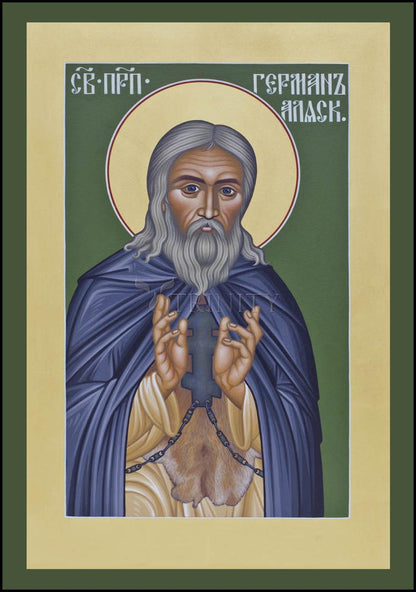 St. Herman of Alaska - Wood Plaque