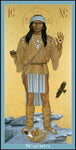 Wood Plaque - Apache Christ by R. Lentz