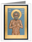 Custom Text Note Card - St. Basil the Blessed of Moscow by R. Lentz