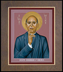 Wood Plaque Premium - Cardinal Bernardin of Chicago by R. Lentz