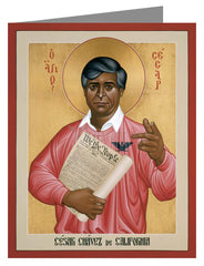 Note Card - Cesar Chavez by R. Lentz