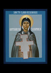Holy Card - St. Clare of Assisi: Seraphic Matriarch by R. Lentz
