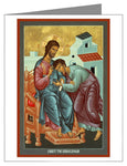 Custom Text Note Card - Christ the Bridegroom by R. Lentz