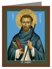 Note Card - St. Dominic Guzman by R. Lentz