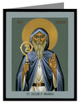 Custom Text Note Card - St. Declan of Ardmore by R. Lentz