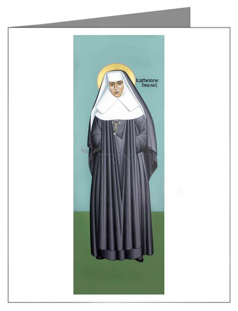 St. Katharine Drexel - Note Card Custom Text