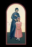 Holy Card - St. Elizabeth Ann Seton by R. Lentz