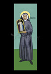 Holy Card - St. Faustina Kowalska by R. Lentz