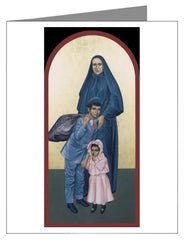 Note Card - St. Frances Cabrini by R. Lentz