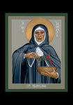 Holy Card - St. Hildegard of Bingen by R. Lentz