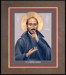 Wood Plaque Premium - St. Ignatius Loyola by R. Lentz