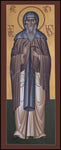 Wood Plaque - St. Ioane of Zedazeni by R. Lentz