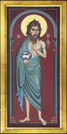 Wood Plaque - St. John the Baptist by R. Lentz