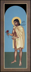 Wood Plaque Premium - St. Juan Diego Cuauhtlatoatzin by R. Lentz