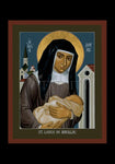 Holy Card - St. Louise de Marillac by R. Lentz