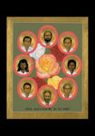 Holy Card - Martyrs of the Jesuit University by R. Lentz